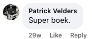 Anmeldelse fra Patrick Velders